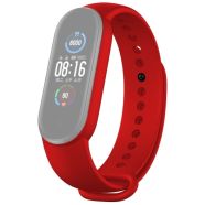 OEM Silicone Strap for Mi Band 5 Red color