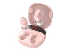 Baseus Earphone Bluetooth Encok WM01 Plus True Wireless Pink (NGWM01P-04)