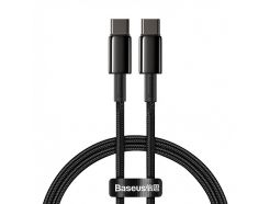 Baseus Tungsten Gold Cable Type-C to Type-C 100W 1m (black) CATWJ-01