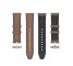 20mm silicone leather strap for Huawei Watch GT 2 42mm brown