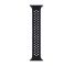 Elastic Silicone Watchband For Apple Watch Series 6 & SE & 5 & 4 40mm/3&2&1 38mm, Length:135mm(Black)