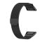 For Garmin Fenix 5X Milanese Replacement Wrist Strap Watchband(Black)