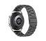 For Galaxy Watch 3 45mm Three Stainless Steel Straps Disassemble The Meter & Ears, Size: 22mm(Black)