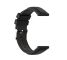 For Samsung Galaxy Watch 3 45mm / Gear S3 22mm Silicone Replacement Strap Watchband (Black)