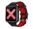 Smartwatch C5, 41mm, Bluetooth, SIM, IP52, red color