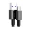 Baseus USB 2.0 Cable USB-C male - USB-A male Black 1m (CATYS-01)