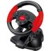 Τιμονιέρα Gaming USB για PC/PSX/PS2/PS3 High Octane -EG103 Esperanza - Μαύρο / Κόκκινο