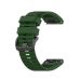 Silicone Strap For Garmin Fenix ??6 22mm Color ARMY GREEN