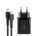 Baseus Lightning Cable & USB-C Wall Adapter Μαύρο (TZCCFS-X01)