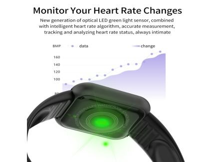 SMARTWATCH OEM D20 1.3inch IP67 Call Reminder /Heart Rate Monitoring/Blood Pressure μαύρο(Ελληνικές οδηγίες)