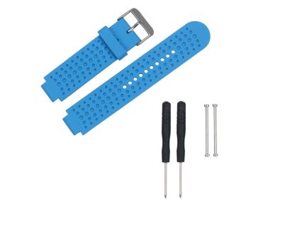 Silicone strap for GARMIN 230/235/620/630/735 blue