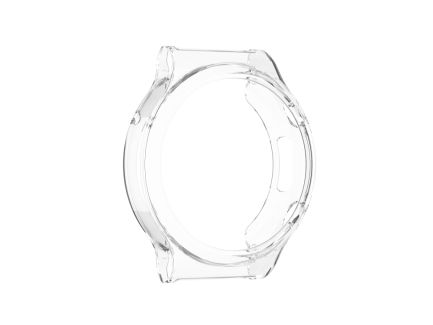 For Huawei Watch GT 2 Pro / GT 2 ECG Half Coverage Hollowed TPU Protective Case (Transparent White)