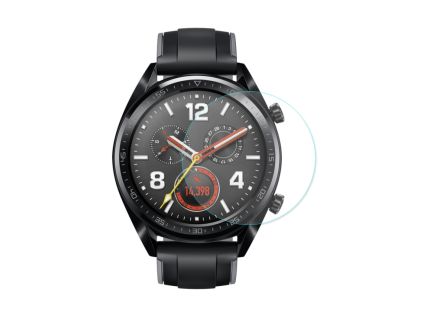 For HUAWEI Watch GT Classic / GT Active / GT Sport 46mm ENKAY Hat-prince 2 in 1 Full Coverage Transparent TPU Case + 0.2mm 9H 2.15D Curved Edge