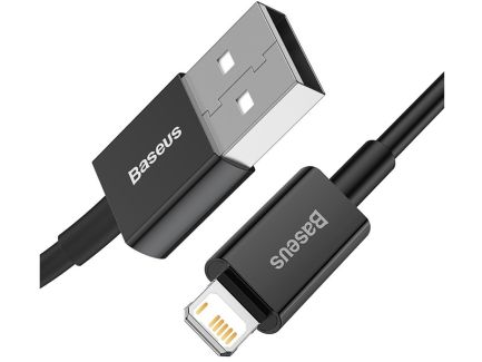  Baseus Superior Series USB to Lightning Cable Μαύρο 2m (CALYS-C01)