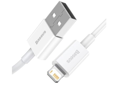 Baseus Superior Series USB to Lightning Cable Λευκό 2m (CALYS-C02)